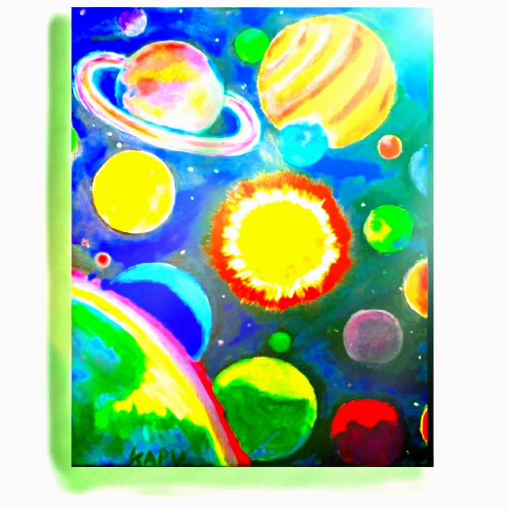 Planets  Gallery Wrap 🎦video:Aligned Planets🎦